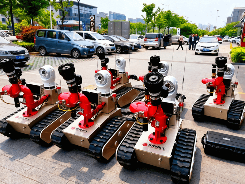 Raksasa petugas pemadam kebakaran China mlebu pasar robotik petugas pemadam kebakaran, sing nggedhekake owah-owahan anyar ing industri kasebut